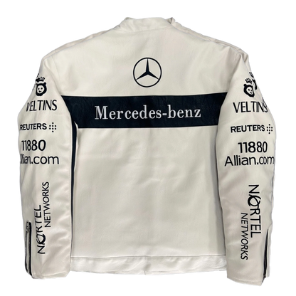 GIACCA IN PELLE BIANCA MERCEDES-BENZ