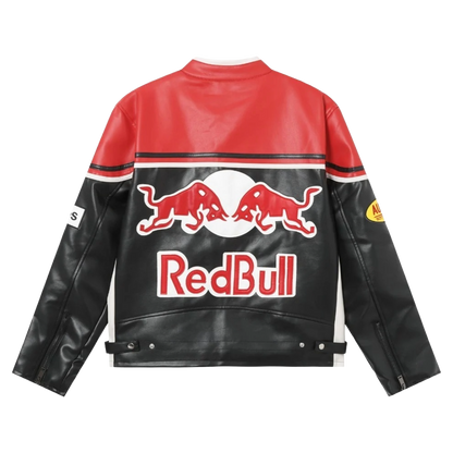 GIACCA IN PELLE RED BULL F1