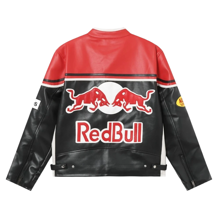 VINTAGE REDBULL F1 LEDERJACKE