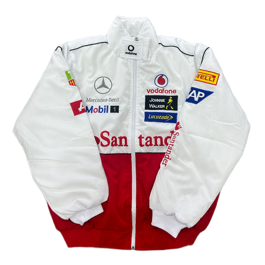 MERCEDES-BENZ F1 JACKET WHITE