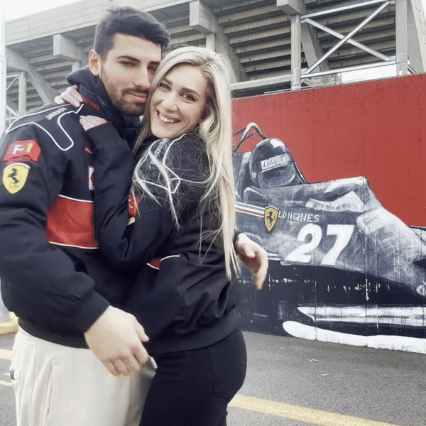 RED FERRARI F1 VINTAGE JACKET
