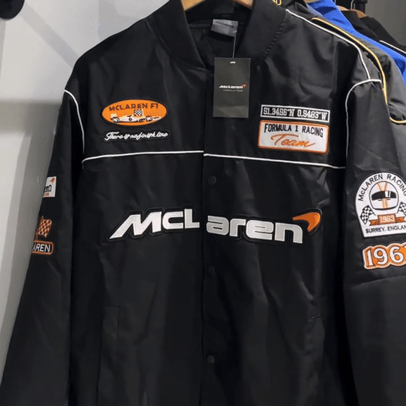 MCLAREN F1 BLACK JACKET