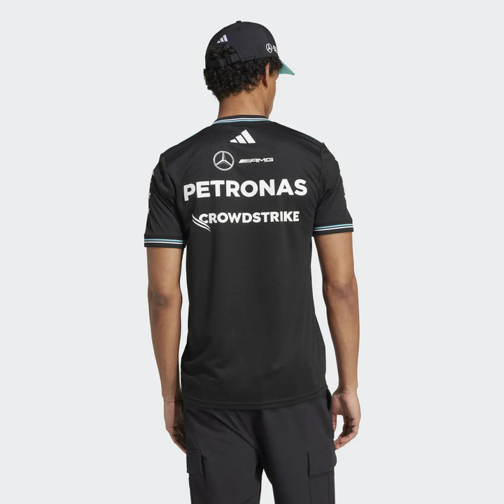 Mercedes F1 2025 Short Sleeve Jersey Black