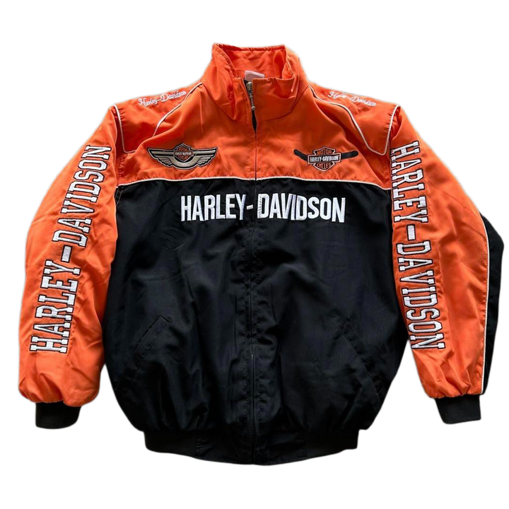 HARLEY DAVIDSON RACING ORANGE JACKET