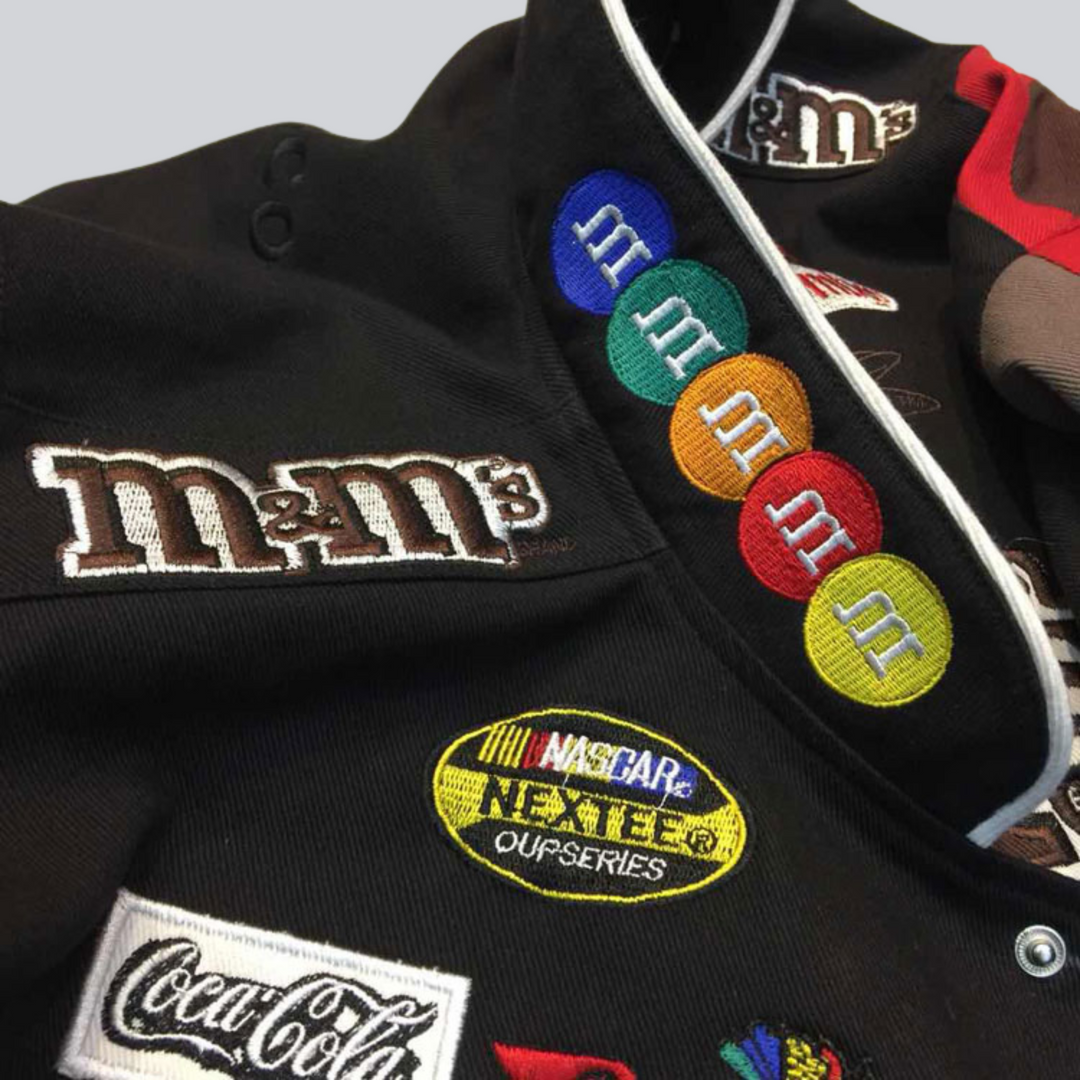 M&M RACING JACKET BROWN