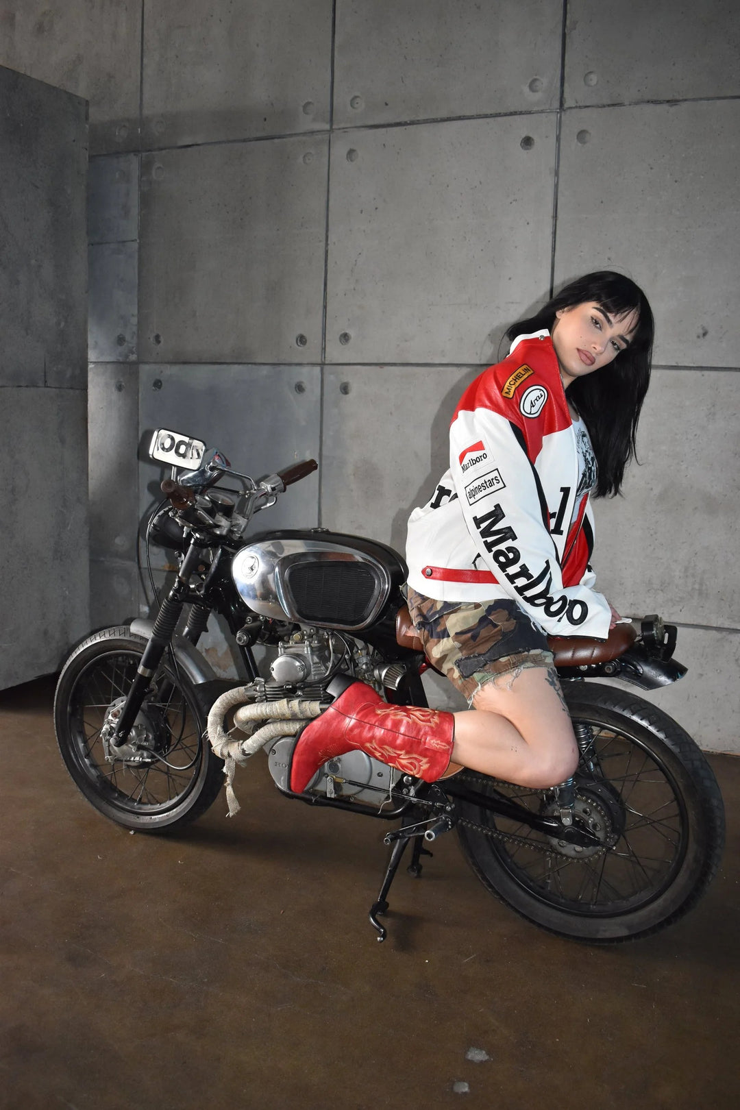 MARLBORO LEATHER JACKET