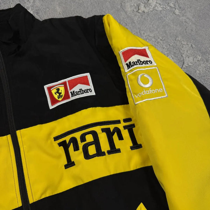YELLOW FORMULA 1 VINTAGE JACKET