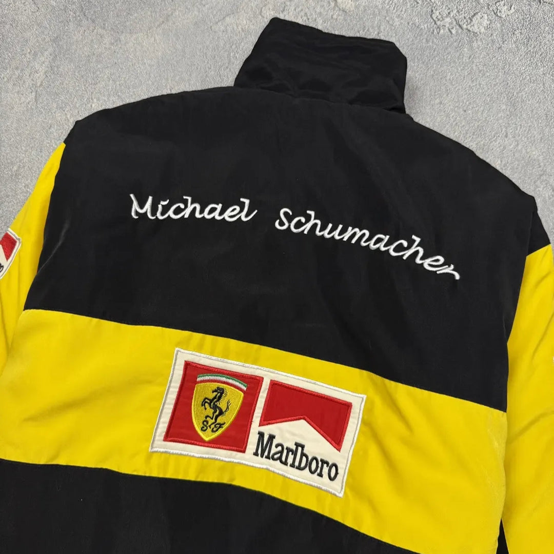 YELLOW FORMULA 1 VINTAGE JACKET