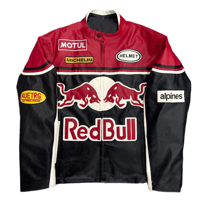 GIACCA IN PELLE RED BULL F1